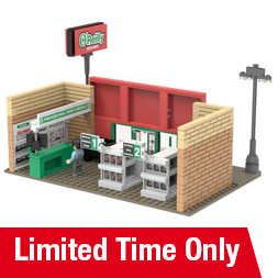 A NovaBrix toy version of an O'Reilly store